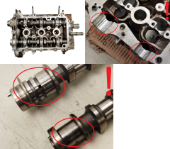 Hlava valcov Toyota Aygo 1KR 1611541580 1.0 12v C1 107 2