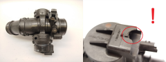 Ventil teleskopu škrtiacej klapky 0345E7 25365223 1.6hdi Citroen Peugeot Delphi 5100