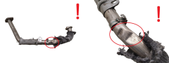 Egr Potrubie 161855 96481236 2.2 HDI Citroen C5 Peugeot