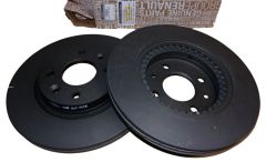Brzdový kotúč Komplet Predný Originál 402062984R Renault Dacia