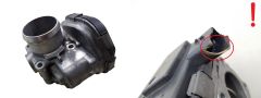 Ventil teleskopu škrtiacej klapky Citroen Peugeot 9673534480 1.6 HDI Delphi 2605