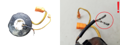 Krúžok airbagu Opel 90491755 GM