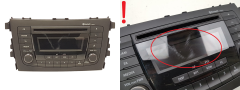 Rádio prehrávač CD BT Suzuki Celerio 39101-84M10 CQ-JZ93F2TT PA84M1