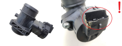 Ventil teleskopu škrtiacej klapky Ford 9643836980 25344296 1.6 TDCI Delphi 3129