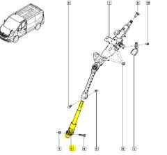 Stĺpik riadenia Originál Trafic III Vivaro NV300 Talento 1.6 dCi 4882000Q0J