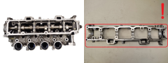 Hlava valcov Citroen Peugeot Ford 9643477110 0200CN 1.4 HDI TDCi 8v 3