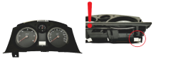Tachometer Opel Astra H Zafira B 13216693PQ 53023