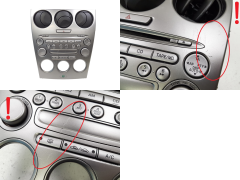 Ovládací Panel Radia Mazda 6 GJ6AG1215 GJ6A64930