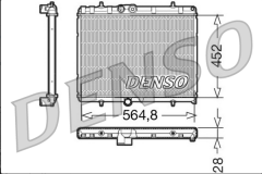 Chladič Urobte Citroen Peugeot DRM21057 1330J7 1330.J7 Denso