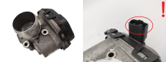 Ventil teleskopu škrtiacej klapky PSA Ford 9807238580 V29039645 1.6 HDI 2