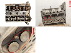 Hlava valcov Opel 90400233 1.0 12V Z10XE 2