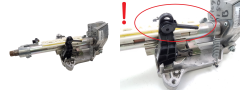 Stĺpik riadenia Mercedes A B A1694603316 1695452932 169462023 1003