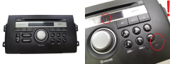 Rádio prehrávač CD Suzuki Fiat 39101-79J0 CQ-MX0571G PACR04 1119