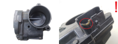 Ventil teleskopu škrtiacej klapky V757669780-05 A2C53279370 PSA Mini 1564