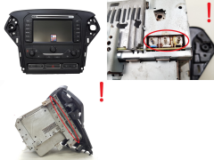 Navigácia Radio Ford Mondeo BS7T-18K931-EC BS7T-19H449-CAA