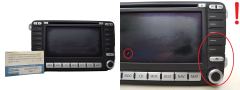 Rádio prehrávač CD Navi VW Golf 1K0035198C 7612002071 Blaupunkt 0282