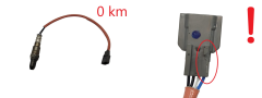Lambda sonda 226934100R 216500-5162 Denso Renault Nissan 0km