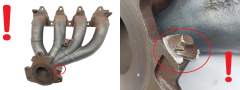 Výfukové potrubie 8200137449 138083 Renault 1.8 2.0 16v 1083