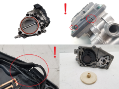 Ventil teleskopu škrtiacej klapky BMW 13548601651 A2C86776500 Continental