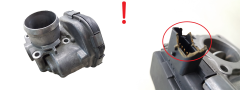 Ventil teleskopu škrtiacej klapky Citroen Peugeot 9673534480 1.6 HDI Delphi 2840