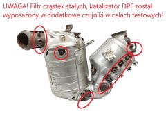 Katalyzátor DPF 8201727028 208A06131R 2.0dCi Renault