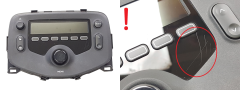 Autorádio Peugeot 108 Aygo C1 2 86120-0H050 CQ-SS94F1AE 1109