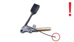 Držiak bezpečnostného pásu Predný Ľavý 036800 G 8972WQ Citroen Xsara