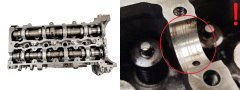 Hlava valcov Mercedes-Benz R651016 2.2 CDI 651921