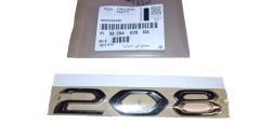 Emblém Zadný Originál 98284028DX Peugeot 208