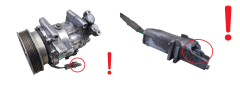 Kompresor Klimatizácie 8200953359 SD6V12 1918 Sanden Renault Nissan 1031