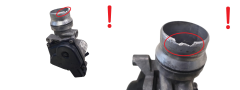 Ventil teleskopu škrtiacej klapky Renault Clio 4 Scenic 3 Megane 3 161A09794R 1.5 DCI 2261