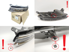 Svetlomet Originál LED Citroen 9820877780 Outlet