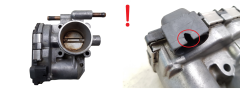 Ventil teleskopu škrtiacej klapky Opel 24420536 0280750133 Bosch 2692
