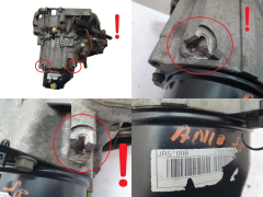 Prevodovka JR5008 7701714590 1.8 Renault Laguna 2 Uszkodzona