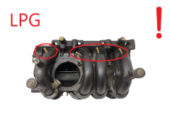 Sacie potrubie LPG 8200966437 7700273860 Renault 1.4 1.6