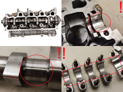Hlava valcov Renault Nissan 1.5 DCI 110421615R -B 110413019R 2013 3