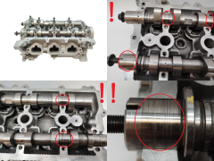 Hlava valcov 1642R-8 110419670R 0.9 TCE H4B Dacia Renault S81