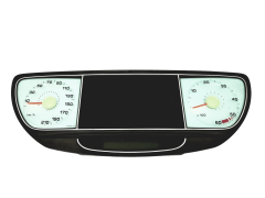 Tachometer 1499140080 Phedra C8 807 Ulysse PSA 39743