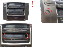 Ovládací Panel Radio A/C Lexus IS 758950