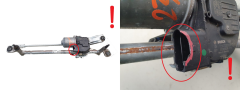 Mechanizmus Stieračov Predný Volkswagen Golf 5H1955023A 3397022313