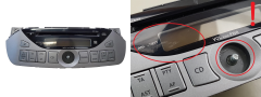 Rádio Cd Mp3 Prehrávač Nissan Pixo 39101M68K00 39101-68K0 CDF-R3019A 1120