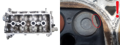 Hlava valcov Toyota Yaris 1.3 16V VVT-i 2SZ-FE