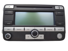 Rádio Cd Mp3 Prehrávač Navi VW Golf 1K0035191D 7612002044 Blaupunkt 1154