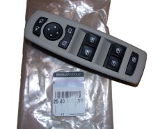 Spínač Ovládania Okien Nový Originál 254017621R Renault Fluence