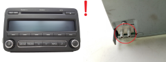 Rádio Cd Mp3 Prehrávač Skoda Fabia Roomster 5J0035161C DE2-633 Swing Delphi