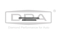 Lišta dverí Komplet Urobte Skoda 6Y0853515 6Y0853516 88530006602 DPA