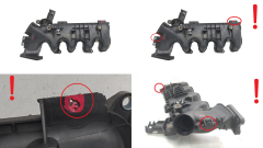 Sacie potrubie 9684941780 0361N3 1.6 HDI 16v TDCi Ford Peugeot PSA Volvo