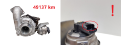 Turbodúchadlo 9686120680 GTC1244VZ 1.6 HDI TDCI PSA Ford Volvo 49137 km