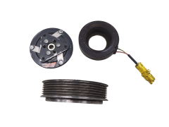 Solenoid kompresora klimatizácie 6453WK 9659875780 Sanden SD6C12 1355F Citroen Peugeot