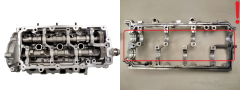 Hlava valcov VWAG 059063CF 0593AG 059285 3.0 TDI BKS